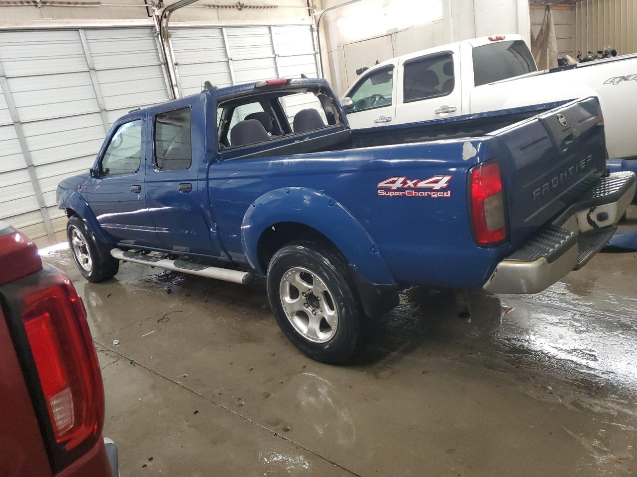 2002 Nissan Navara (Frontier) VIN 1N6MD29Y72C382455 Copart auction photo, rollover / mechanical damage thumbnail 2