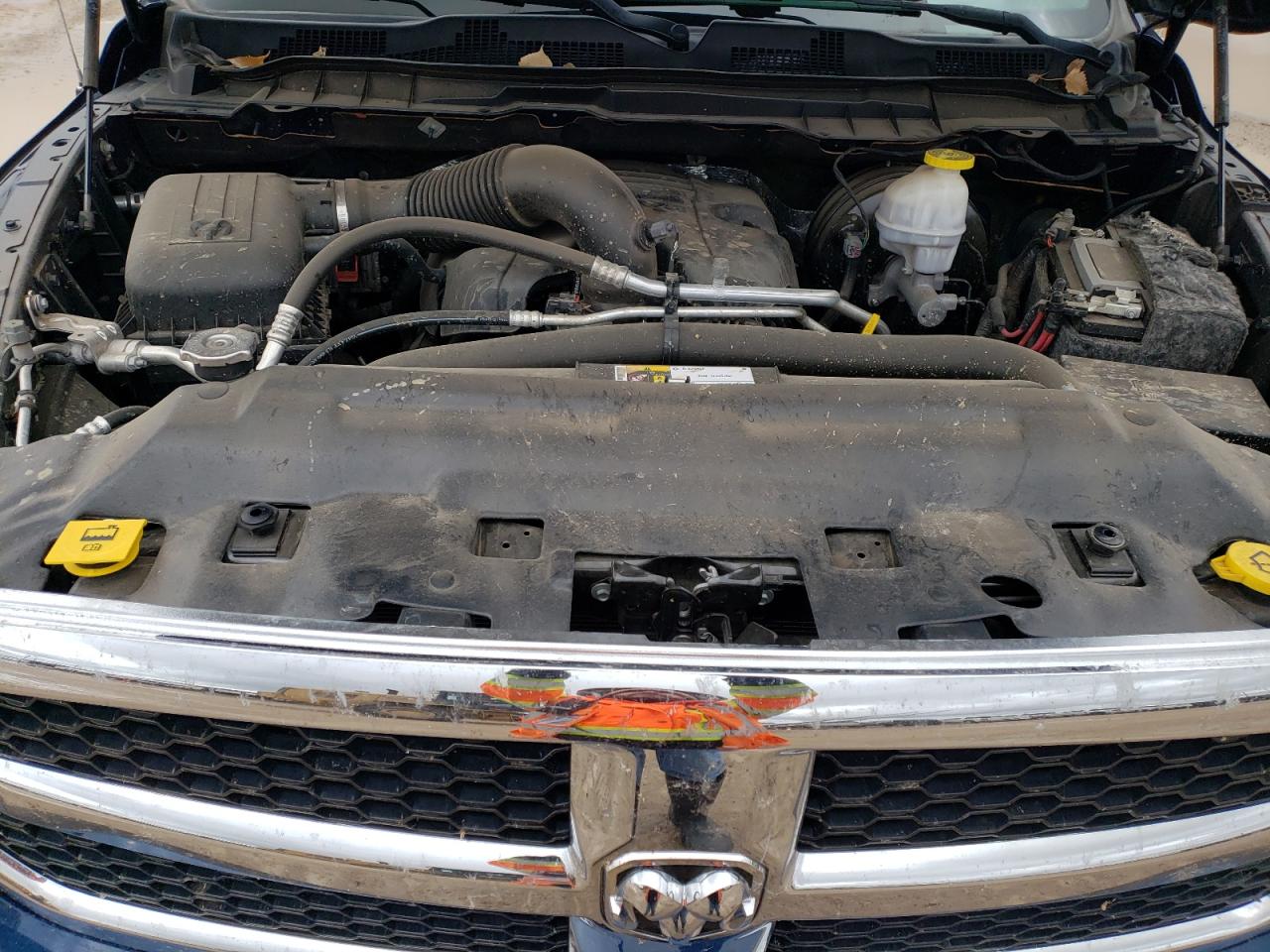 2019 RAM 1500 VIN 1C6RR6FT1KS723792 Copart auction photo, rear end / side damage thumbnail 11