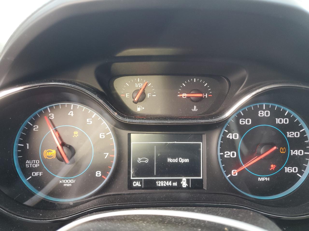 2017 Chevrolet Cruze VIN 1G1BE5SM6H7245047 Copart auction photo, front end / side damage thumbnail 9