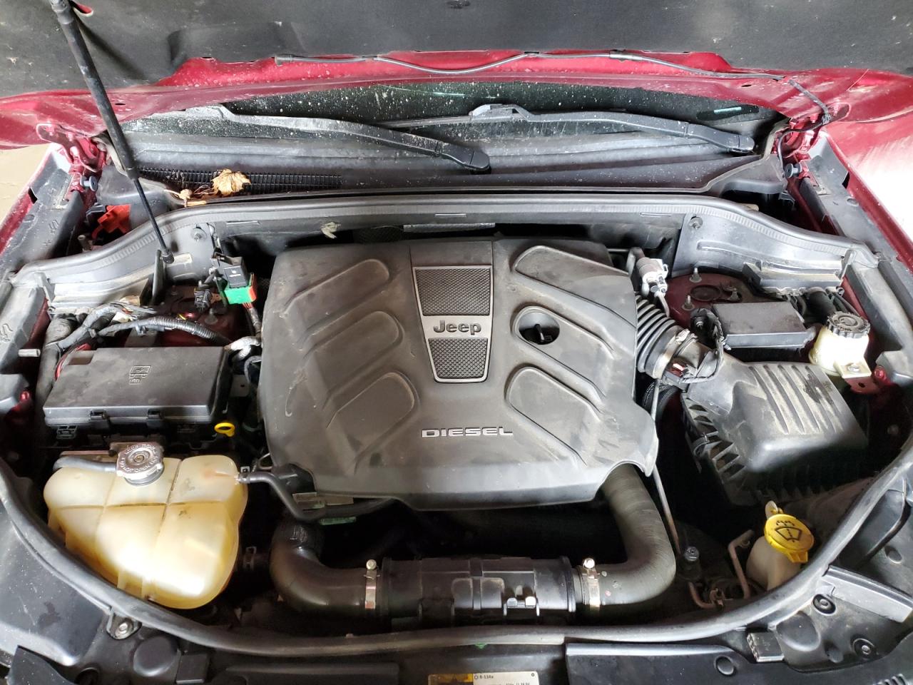 2014 Jeep Grand Cherokee VIN 1C4RJFBM8EC441565 Copart auction photo, front end / side damage thumbnail 11