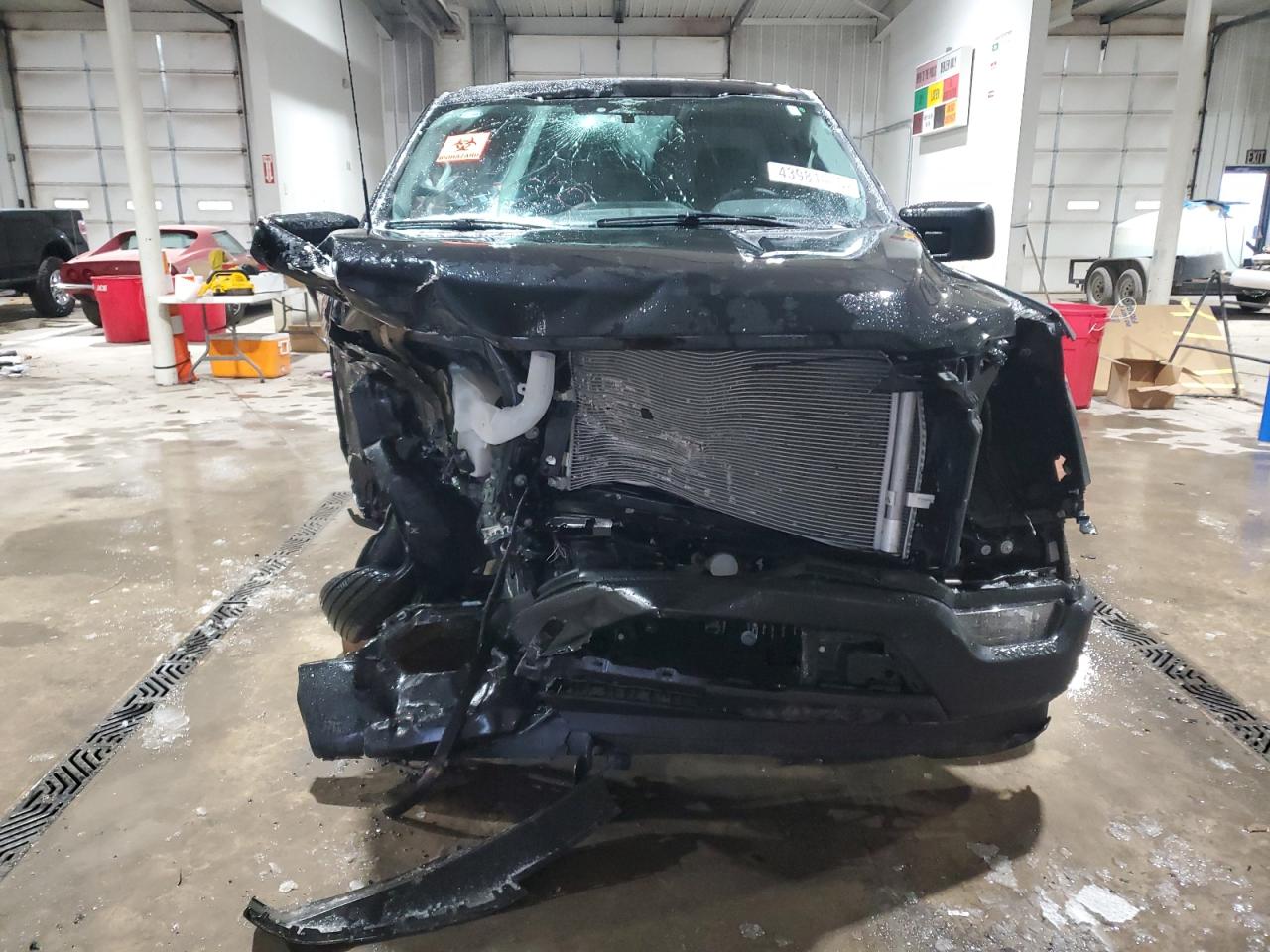 2023 Ford F-150 VIN 1FTMF1C55PKF40908 Copart auction photo, front end damage thumbnail 5