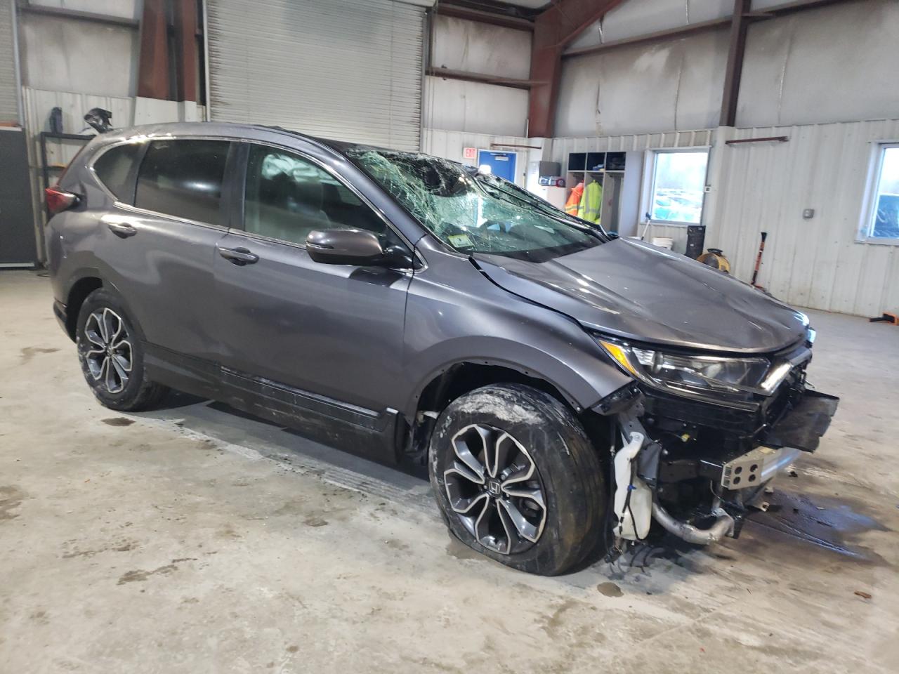 2022 Honda CR-V VIN 2HKRW2H56NH629595 Copart auction photo, rollover damage thumbnail 4