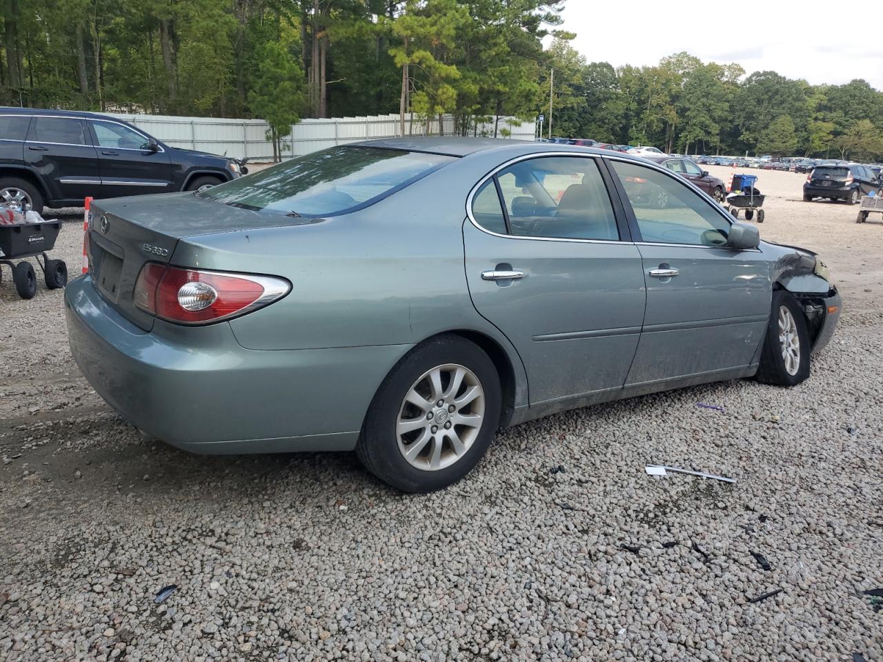 2004 Lexus ES VIN JTHBA30G945041917 Copart auction photo, side damage thumbnail 3