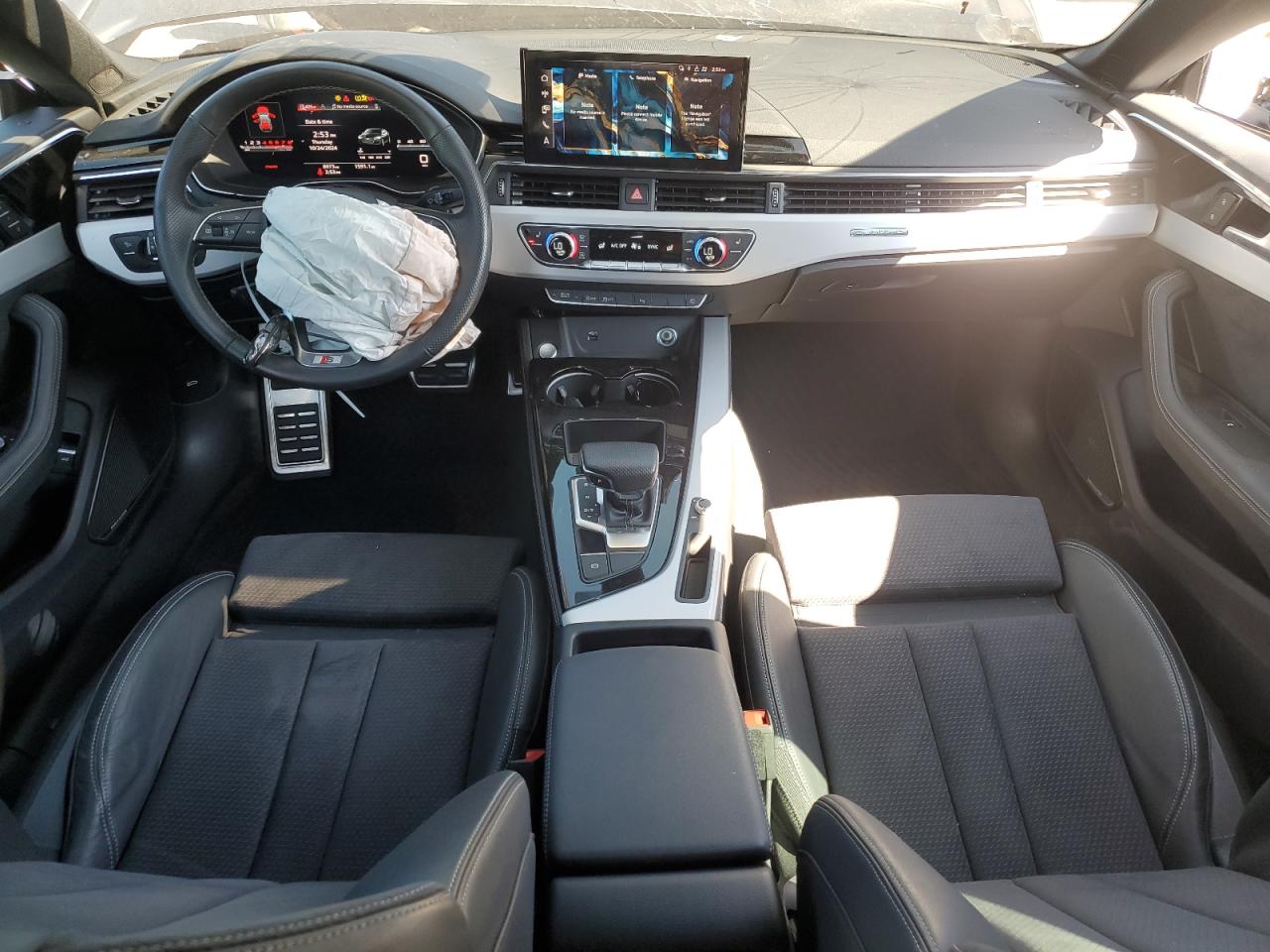 2024 Audi A5 VIN WAUFACF53RA004821 Copart auction photo, all over damage thumbnail 8