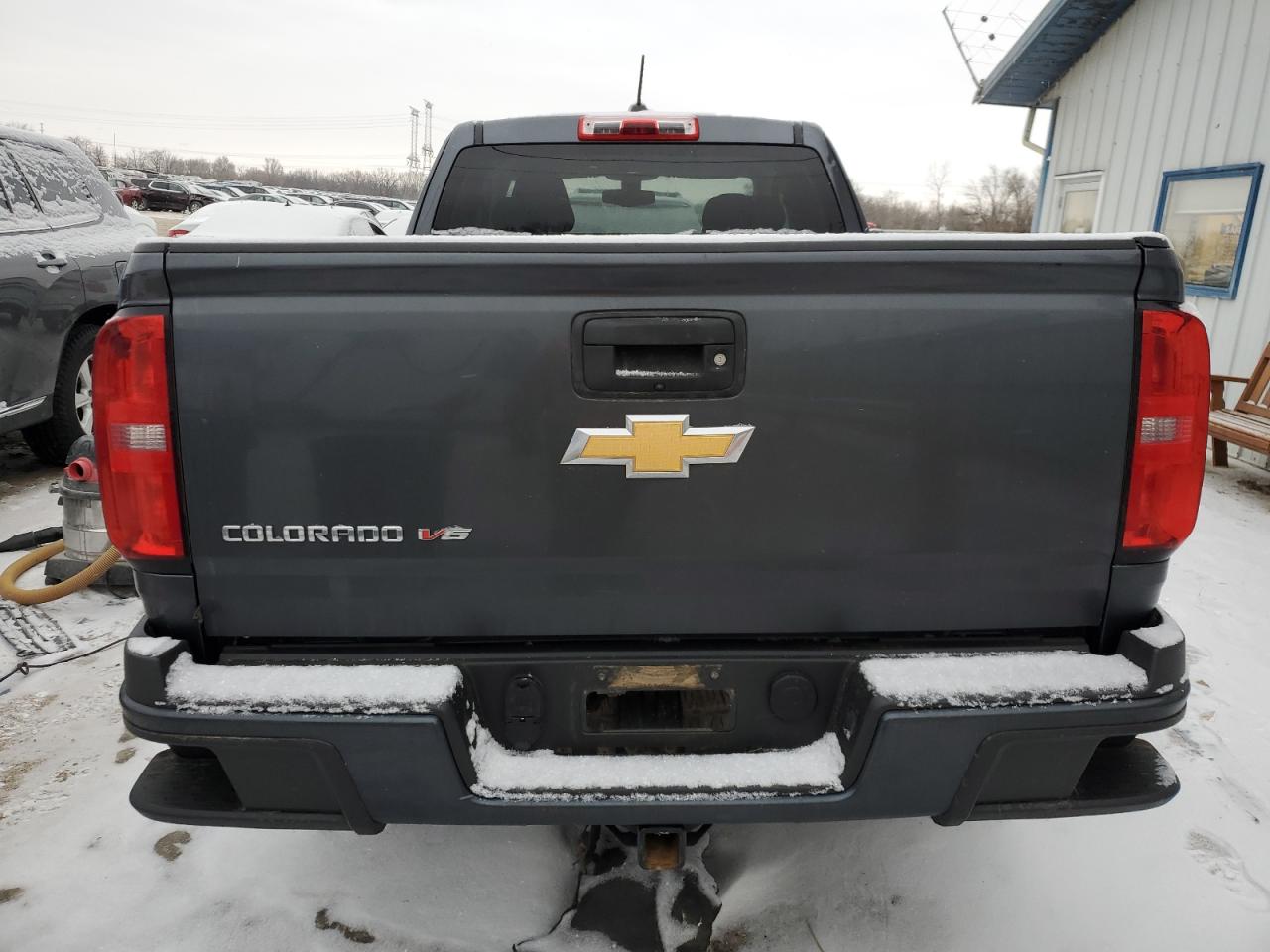 2017 Chevrolet Colorado VIN 1GCHSBEN4H1328105 Copart auction photo, front end / side damage thumbnail 6