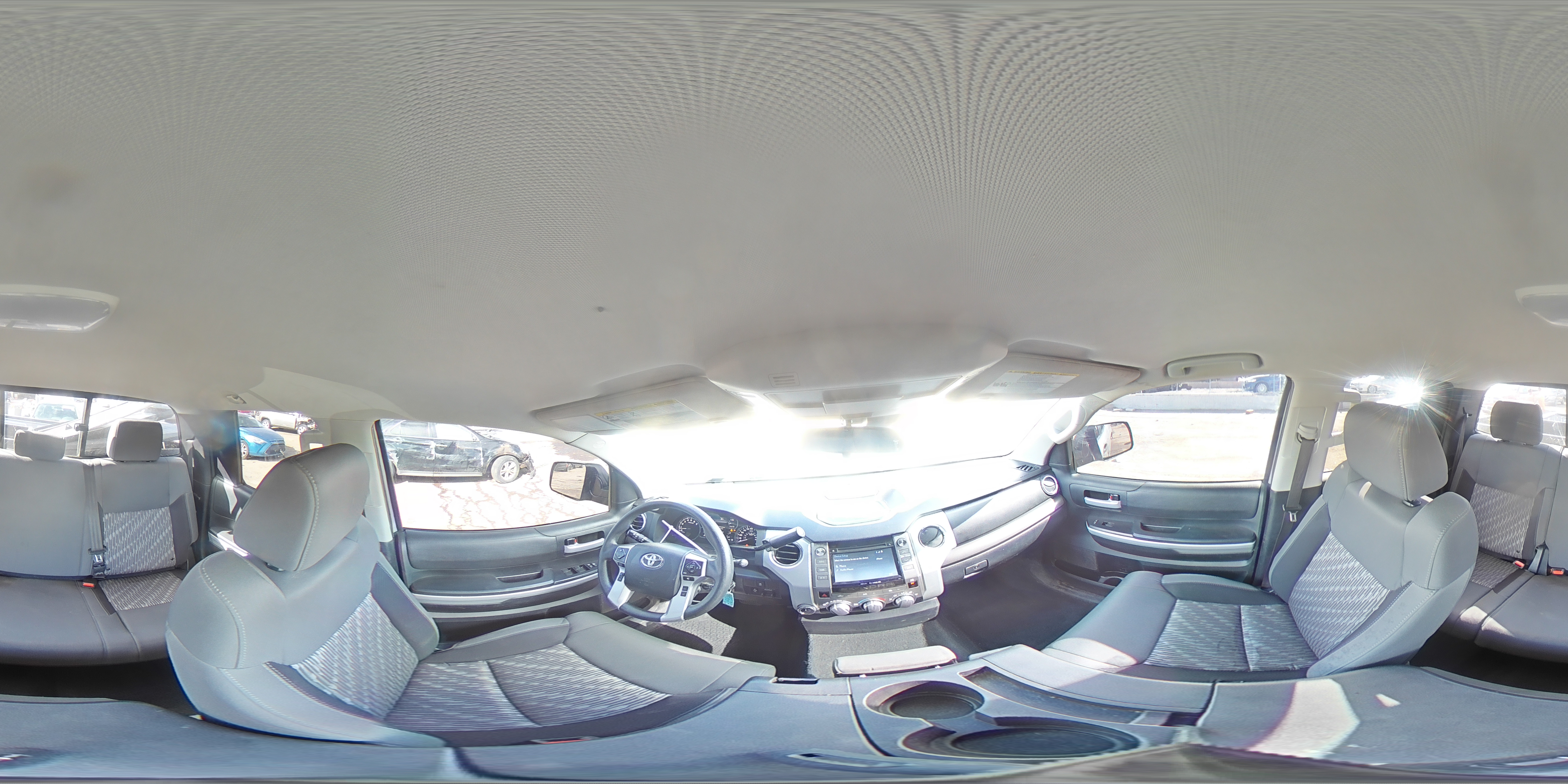 2018 Toyota Tundra VIN 5TFUY5F17JX714885 Copart auction photo, rear end damage thumbnail 14