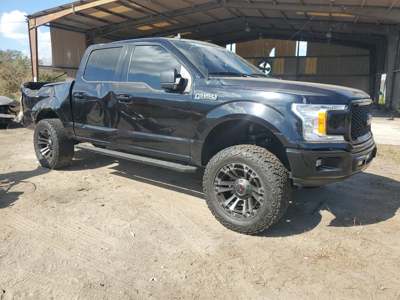 2020 Ford F-150 VIN 1FTEW1CP4LKD88698 Copart auction photo, rear end damage thumbnail 4
