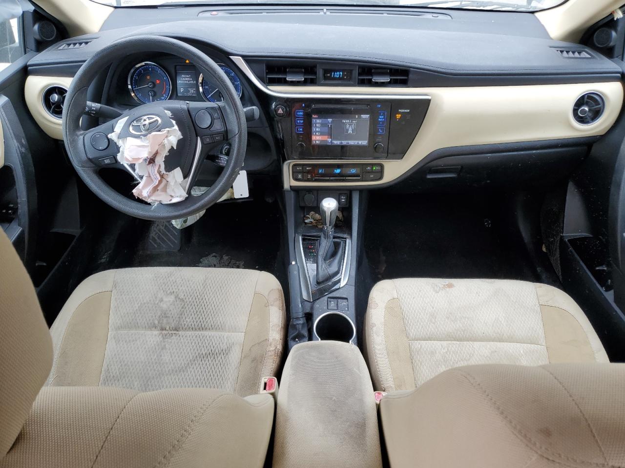 2017 Toyota Corolla VIN 2T1BURHE5HC840875 Copart auction photo, front end damage thumbnail 8