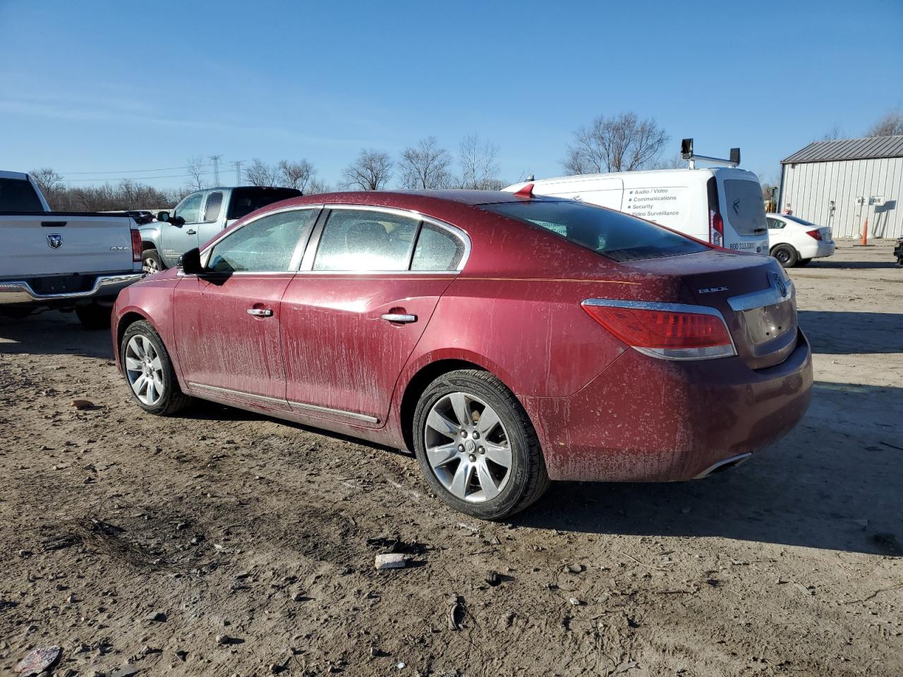 2011 Buick LaCrosse VIN 1G4GE5ED9BF341286 Copart auction photo, front end damage thumbnail 2