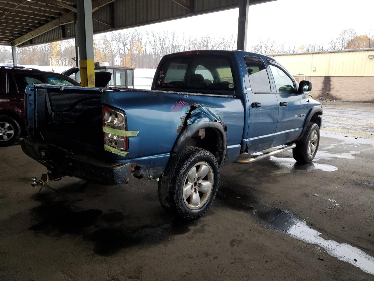 2002 Dodge RAM VIN 3D7HU18N62G193272 Copart auction photo, all over damage thumbnail 3
