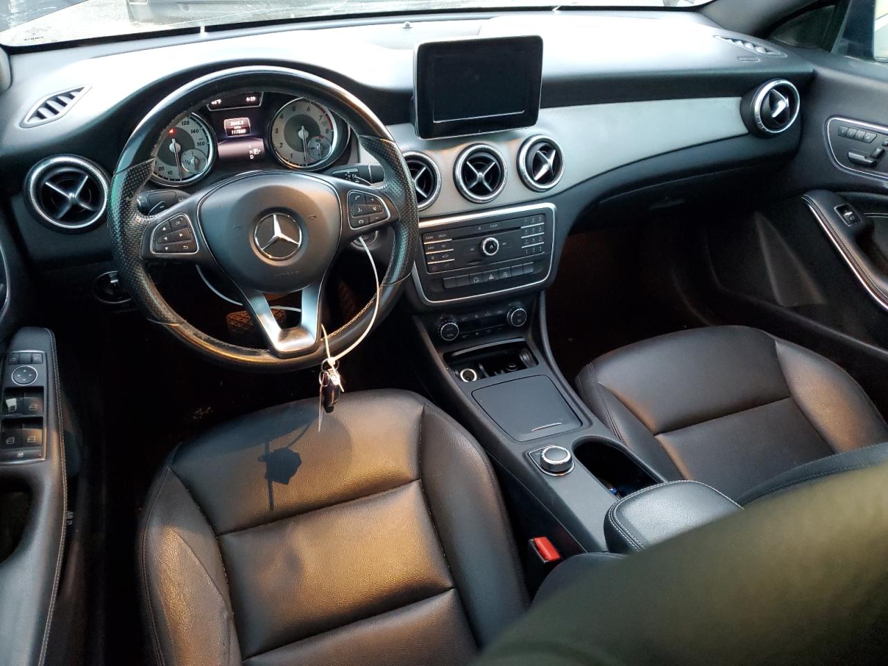 2015 Mercedes-Benz CLA-klasse VIN WDDSJ4EB0FN184235 Copart auction photo, front end / rear end damage thumbnail 8