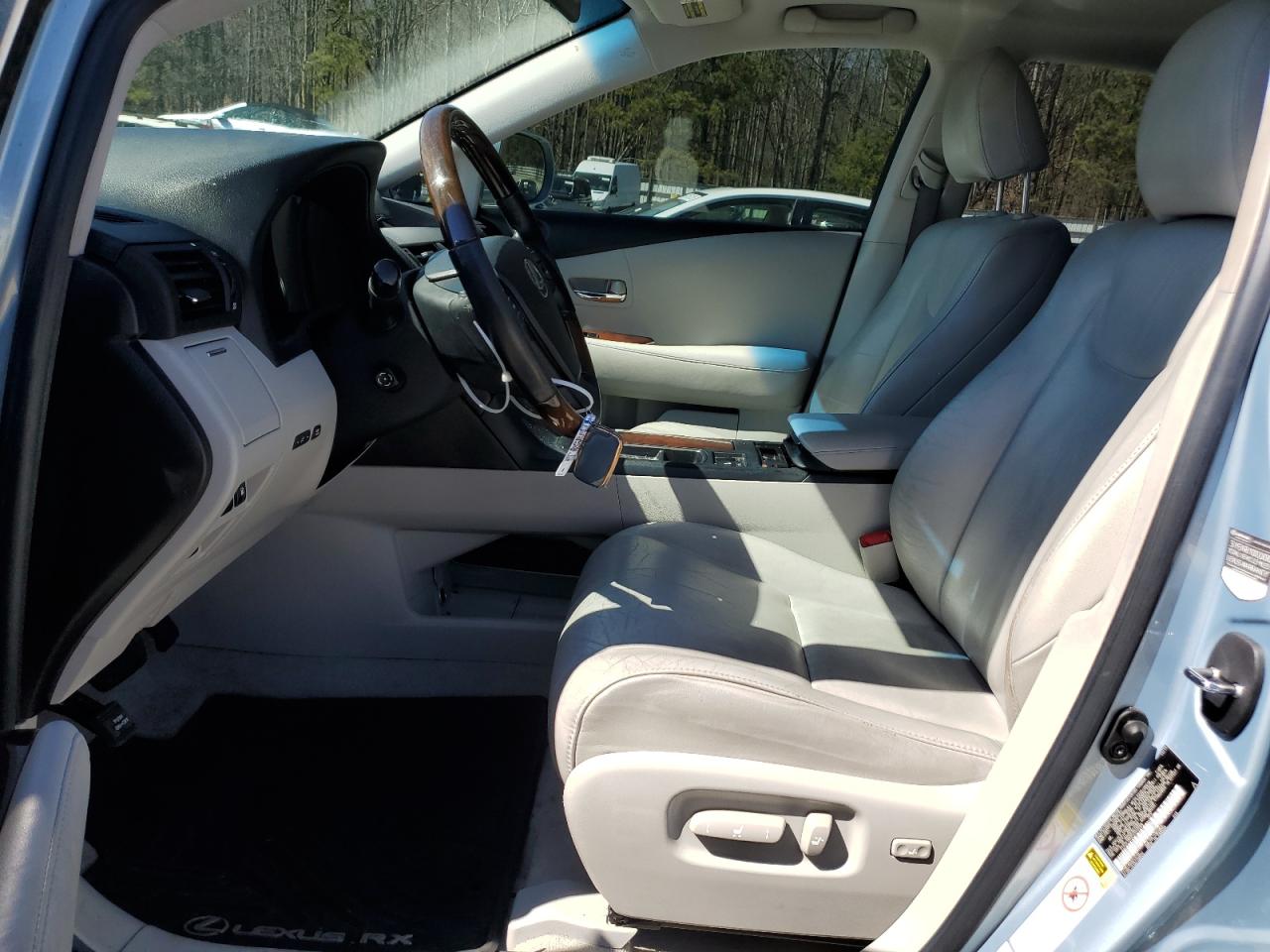 2012 Lexus RX VIN 2T2ZK1BAXCC070088 Copart auction photo, front end damage thumbnail 7