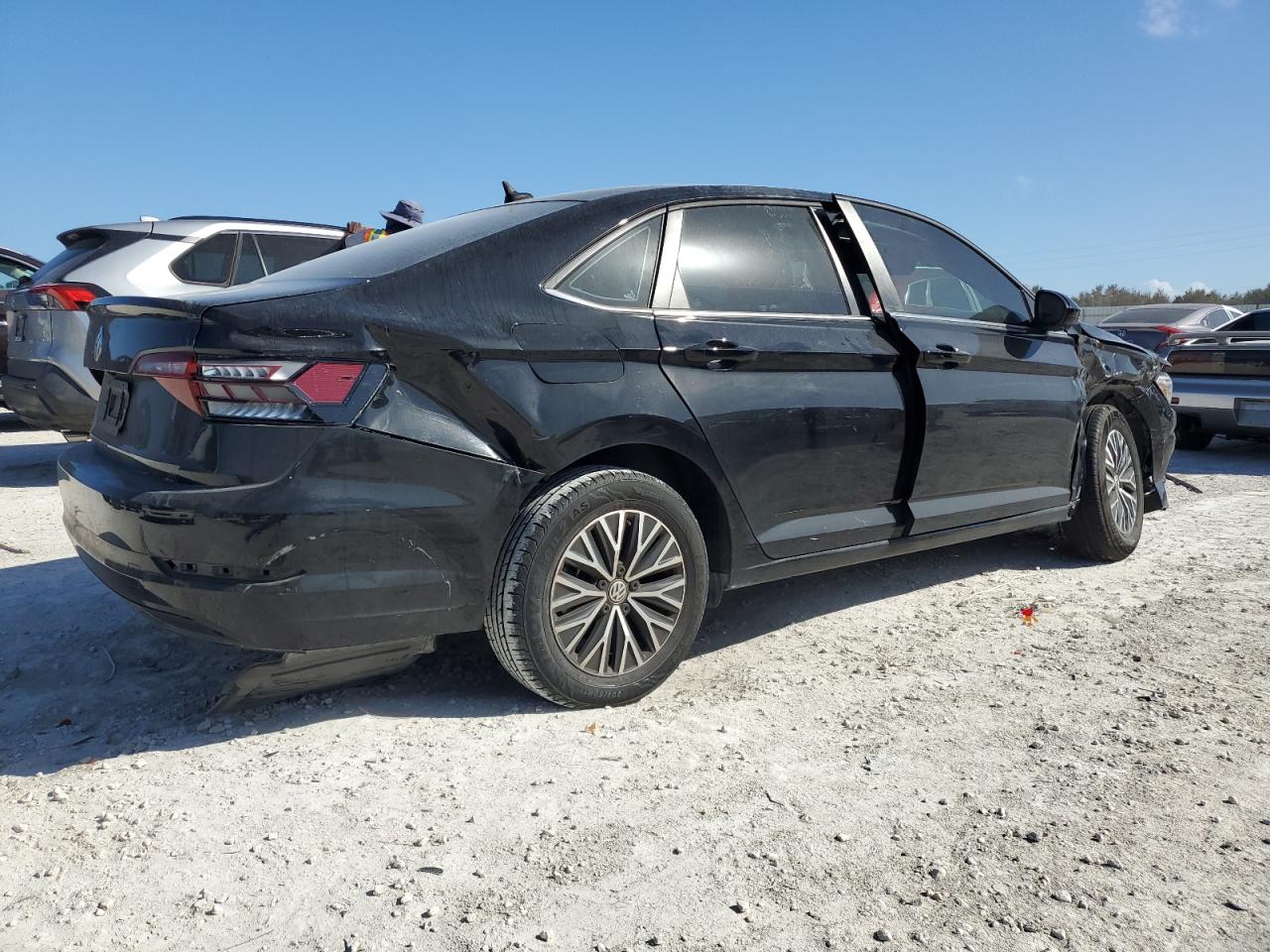 2021 Volkswagen Jetta VIN 3VWC57BU6MM030580 Copart auction photo, side / undercarriage damage thumbnail 3