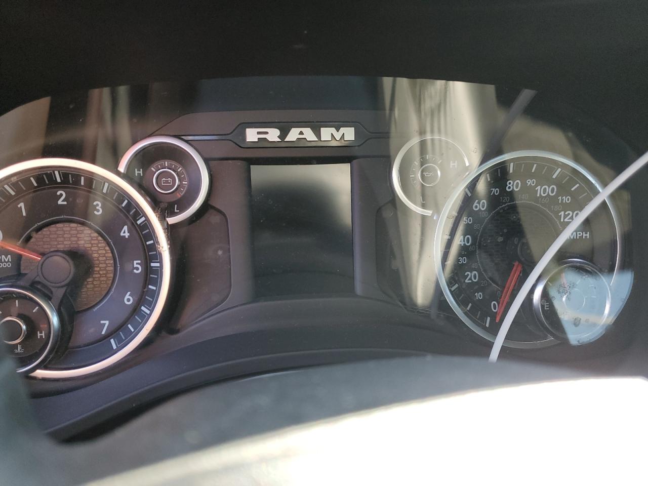 2022 RAM 1500 VIN 1C6RREMT7NN253672 Copart auction photo, undercarriage / front end damage thumbnail 9