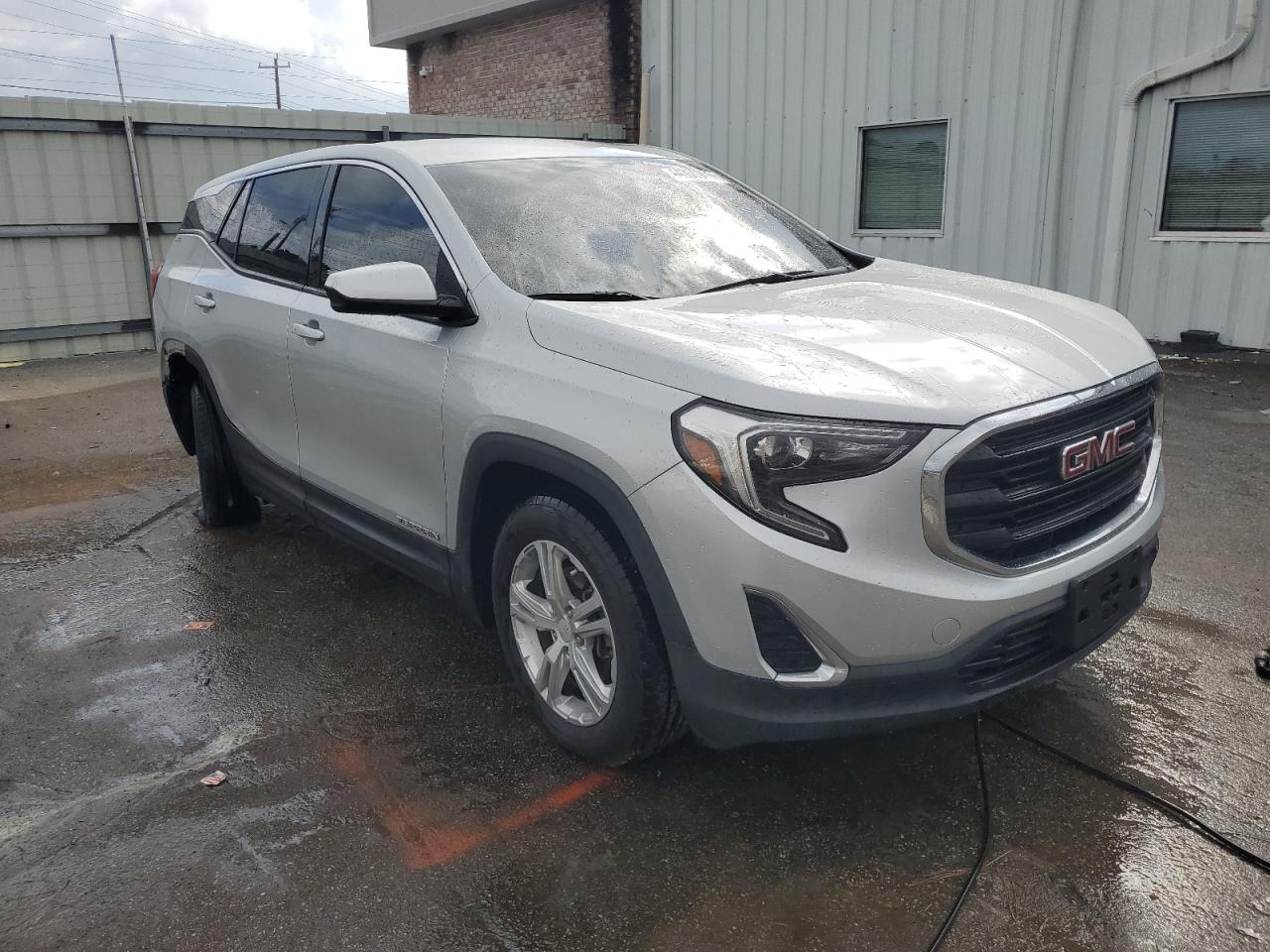2018 GMC Terrain VIN 3GKALMEV6JL298540 Copart auction photo, side damage thumbnail 4