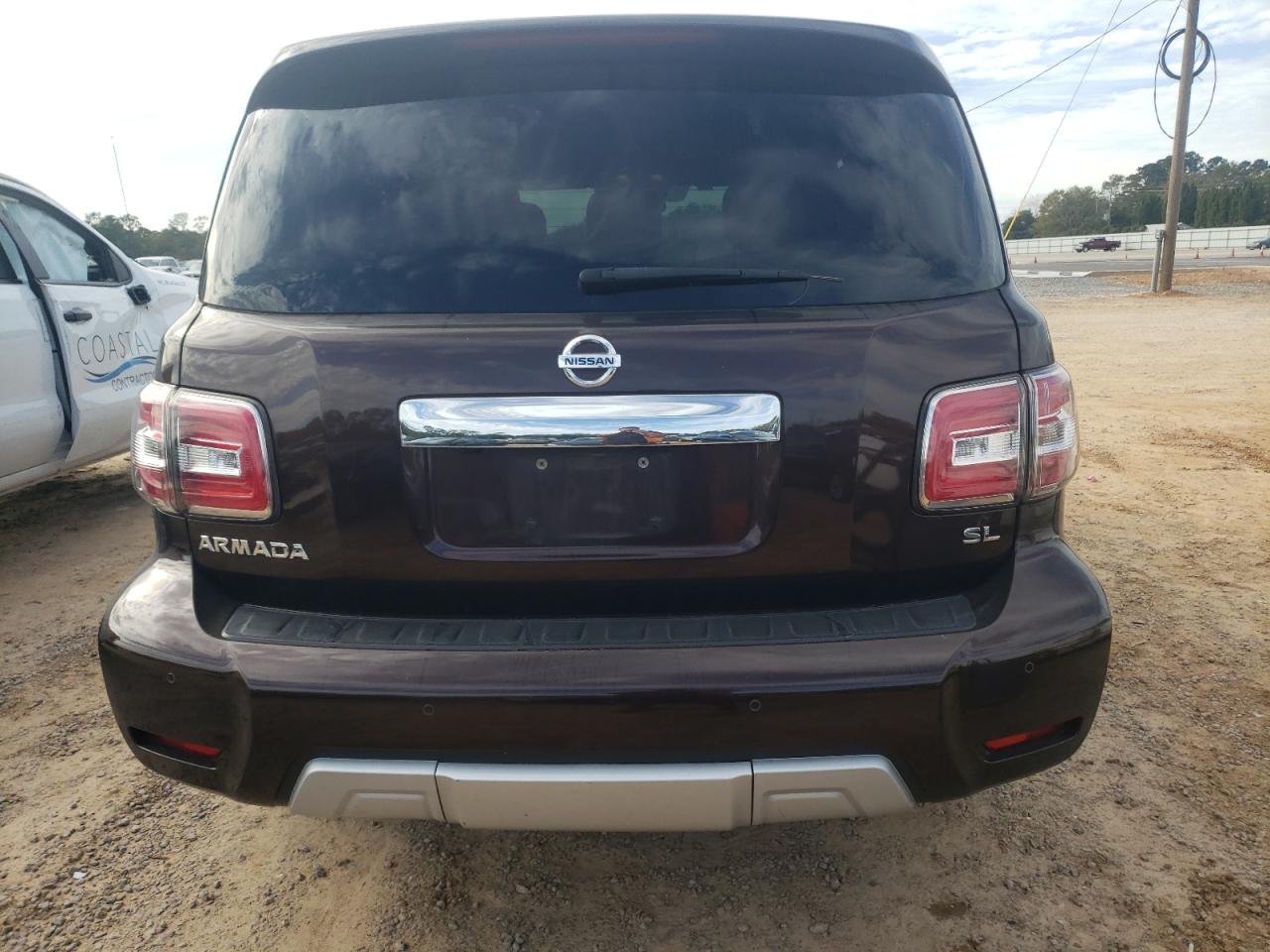 2018 Nissan Armada VIN JN8AY2ND4J9059624 Copart auction photo, side damage thumbnail 6