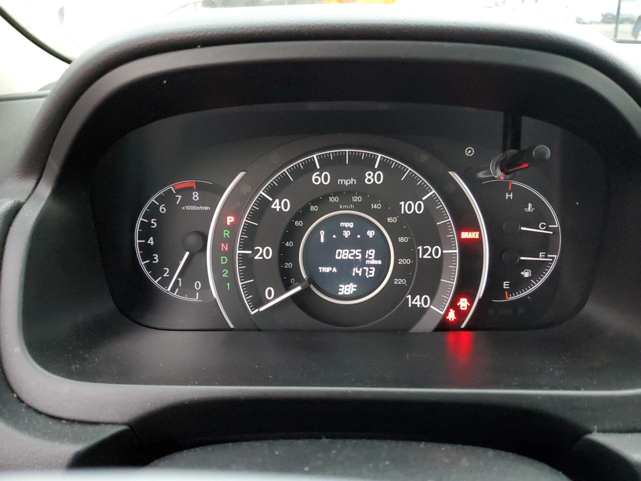 2013 Honda CR-V VIN 5J6RM4H55DL041645 Copart auction photo, front end damage thumbnail 9