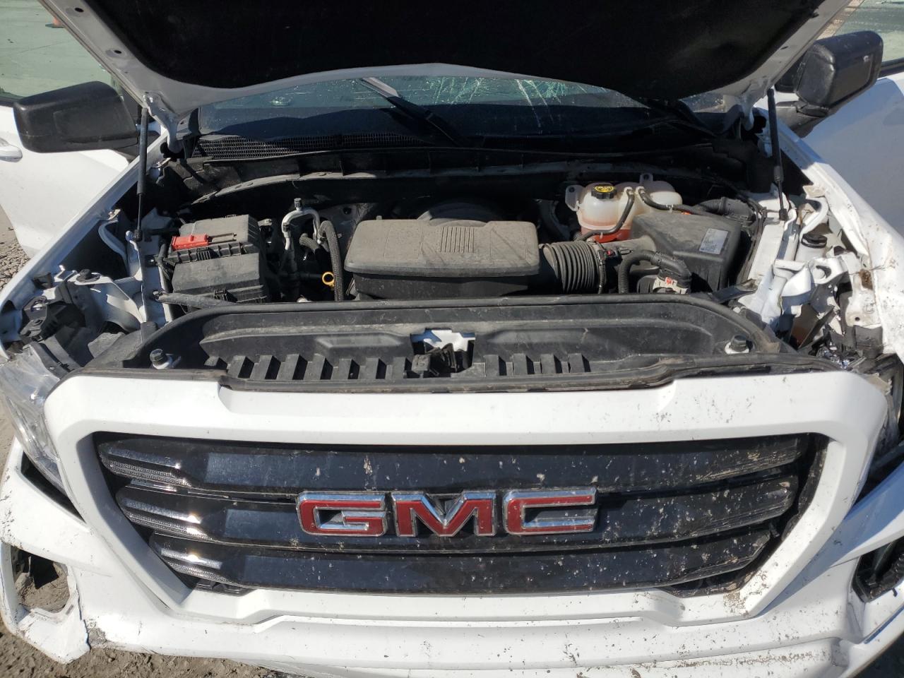 2020 GMC Sierra VIN 1GTR9CED0LZ203495 Copart auction photo, rear end / all over damage thumbnail 12
