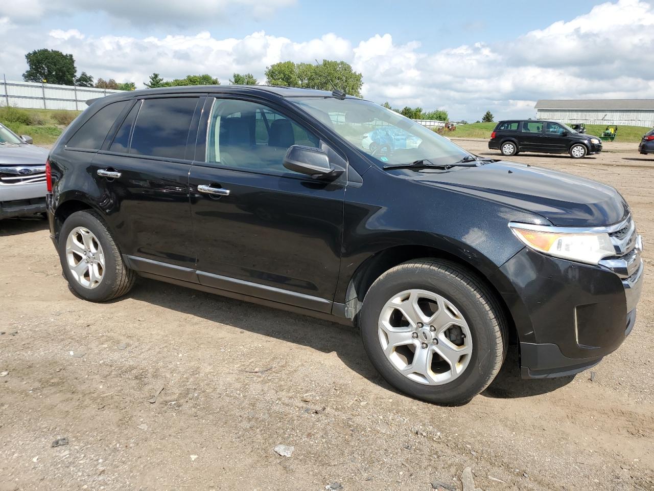 2011 Ford Edge VIN 2FMDK4JC4BBB03138 Copart auction photo, rear end / front end damage thumbnail 4
