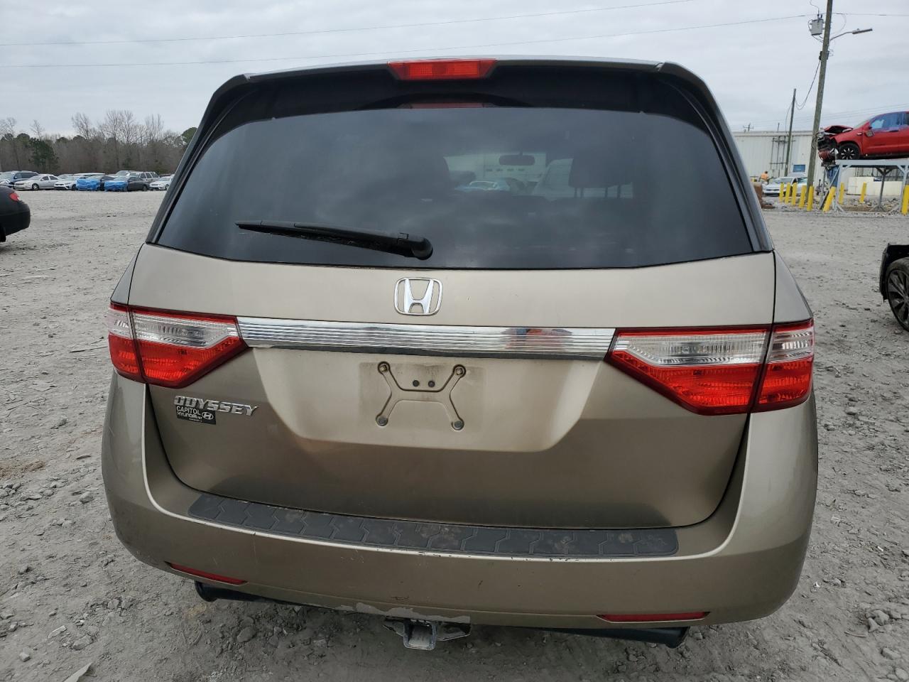 2011 Honda Odyssey VIN 5FNRL5H49BB061595 Copart auction photo, mechanical damage thumbnail 6