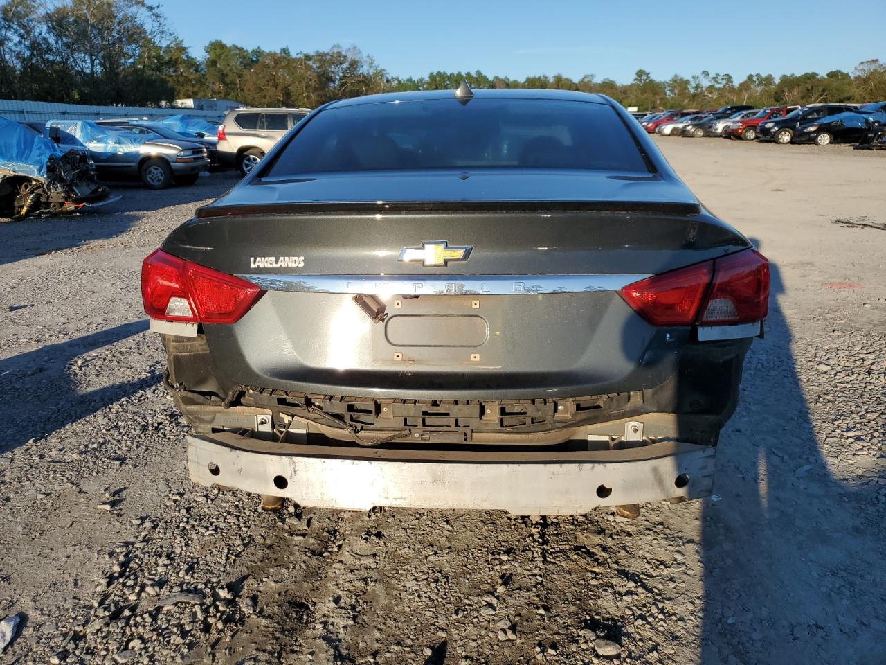2014 Chevrolet Impala VIN 2G1125S30E9247429 Copart auction photo, rear end / front end damage thumbnail 6