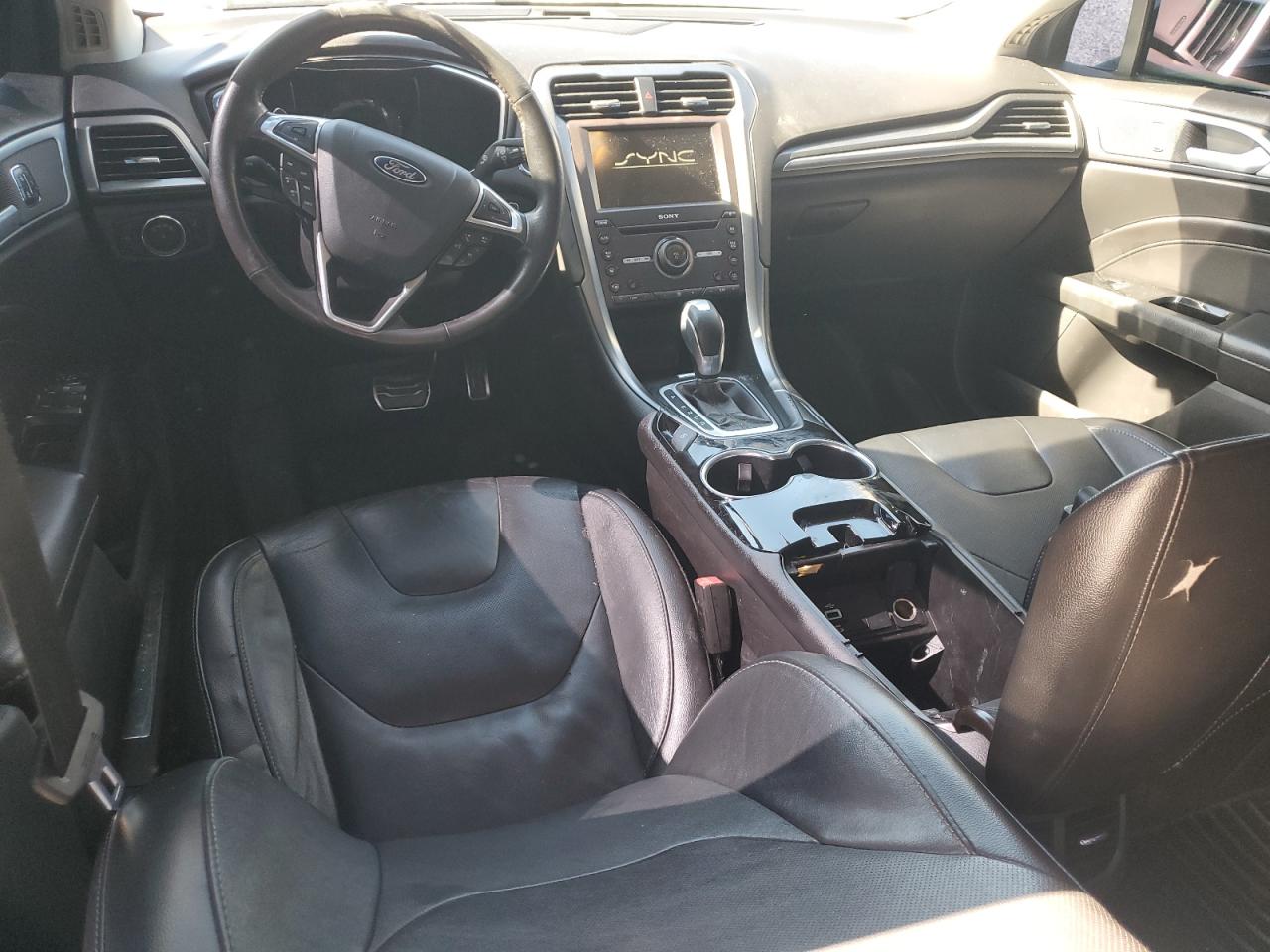 2016 Ford Fusion VIN 3FA6P0K98GR188025 Copart auction photo, front end / side damage thumbnail 8