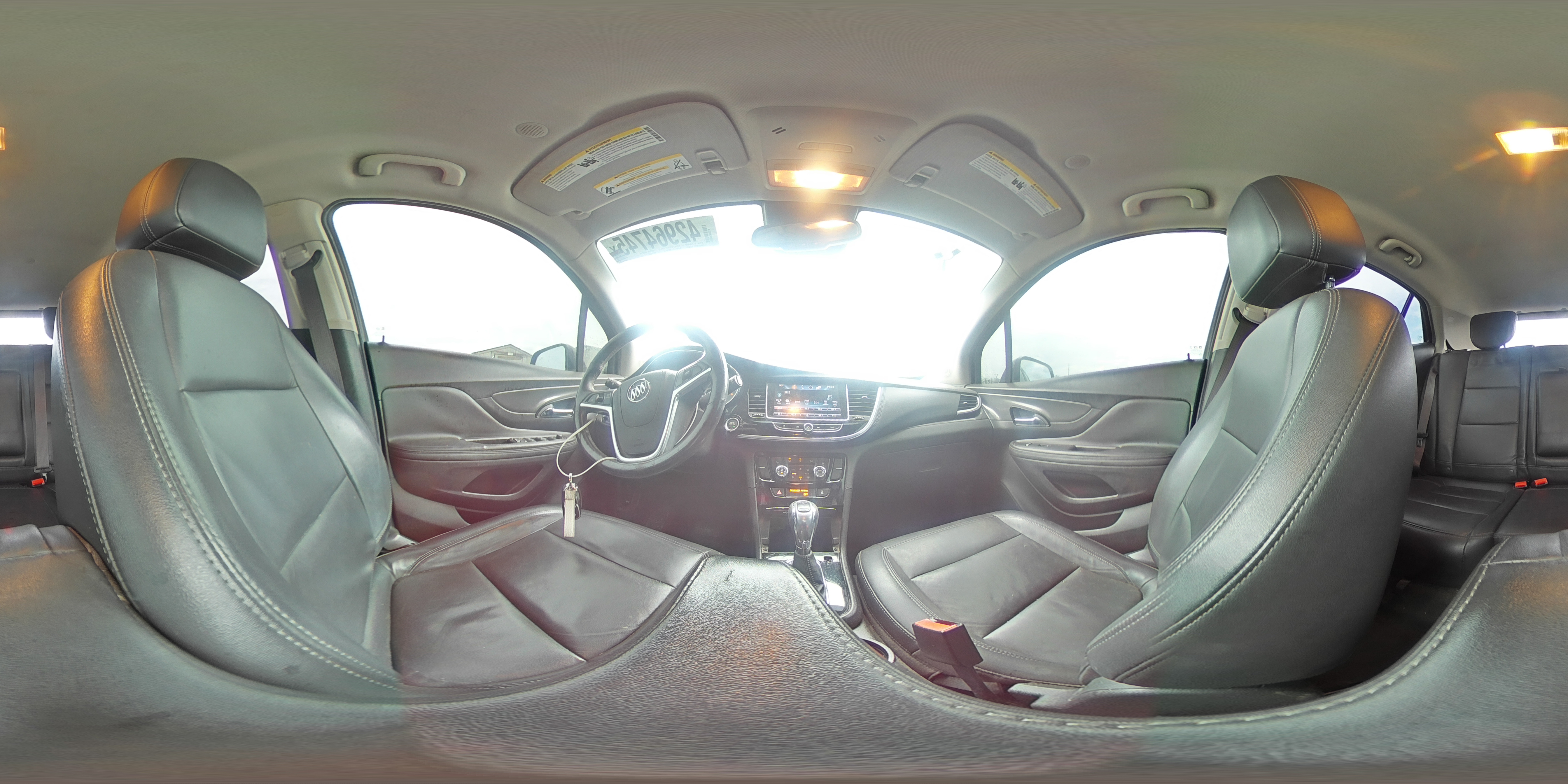 2017 Buick Encore VIN KL4CJCSB2HB143889 Copart auction photo, front end / rear end damage thumbnail 14