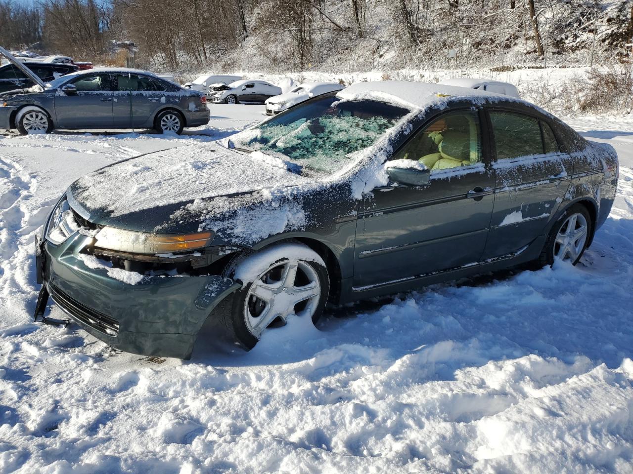2004 Acura TL VIN 19UUA65574A003694