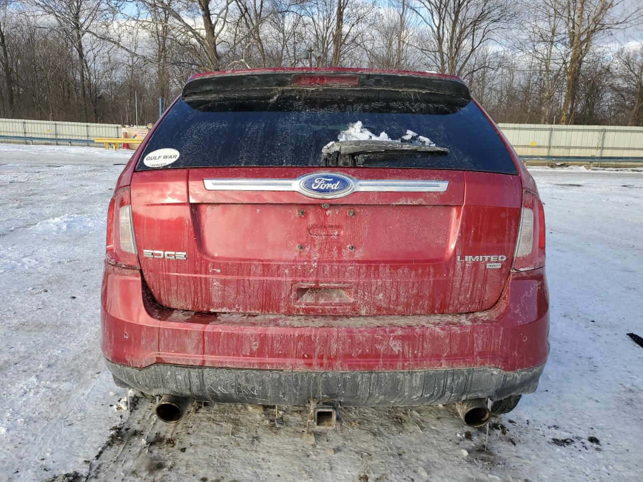 2012 Ford Edge VIN 2FMDK4KC2CBA68230 Copart auction photo, all over damage thumbnail 6