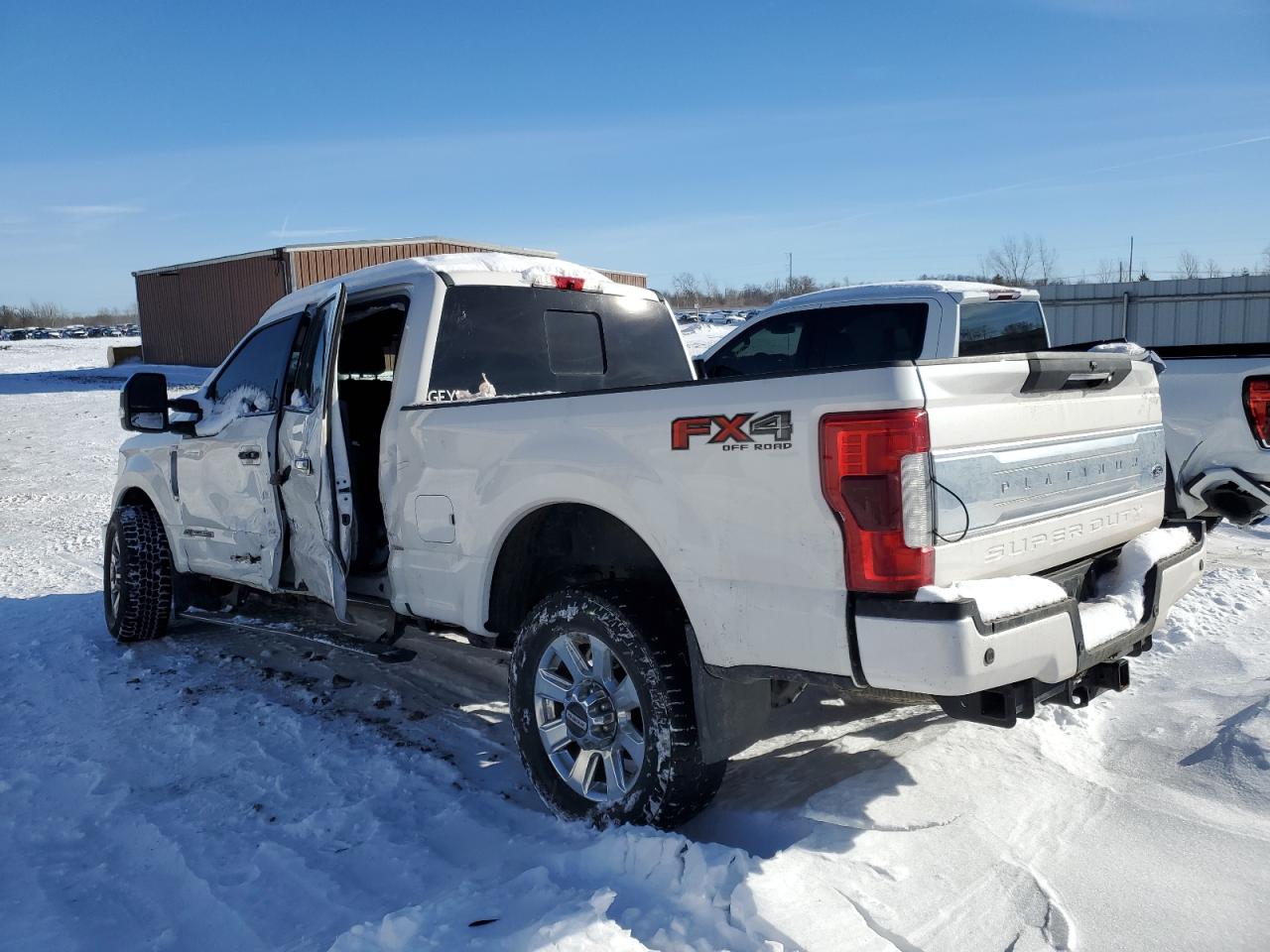 2018 Ford F350 VIN 1FT8W3BT4JEC96414 Copart auction photo, all over damage thumbnail 3