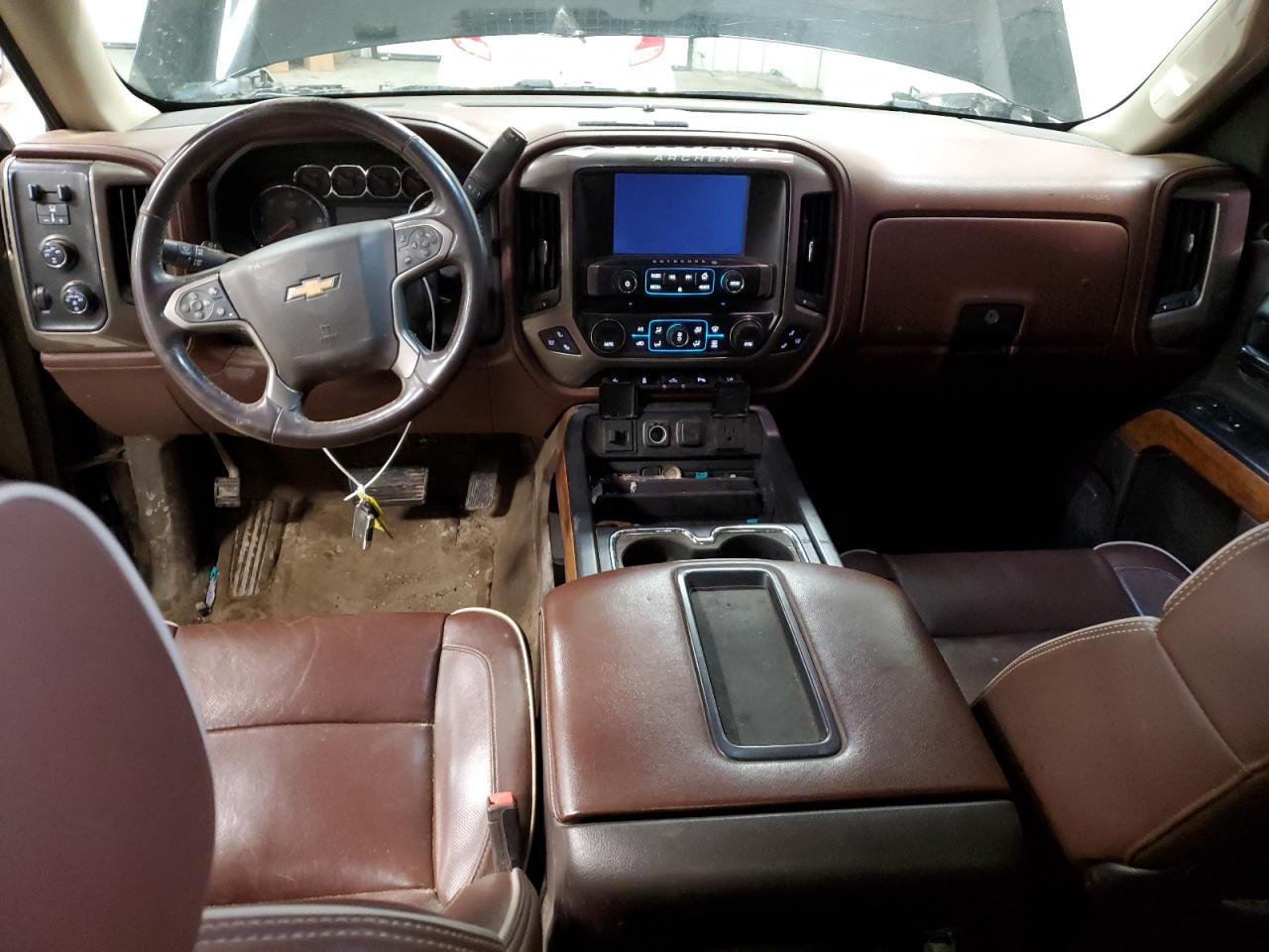 2015 Chevrolet Silverado VIN 3GCUKTEC4FG154358 Copart auction photo, front end damage thumbnail 8