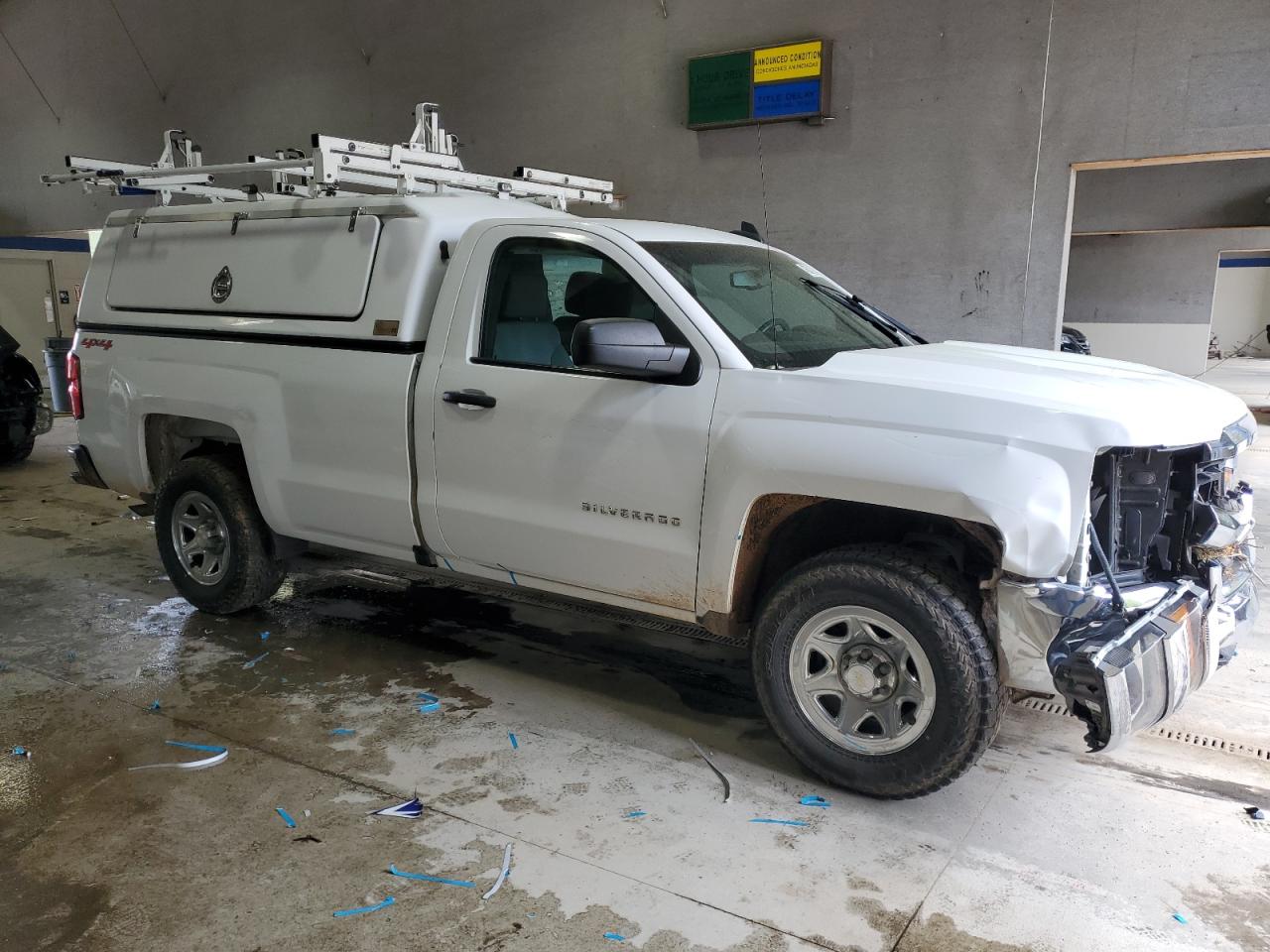 2016 Chevrolet Silverado VIN 1GCNKNEC0GZ159641 Copart auction photo, front end / undercarriage damage thumbnail 4
