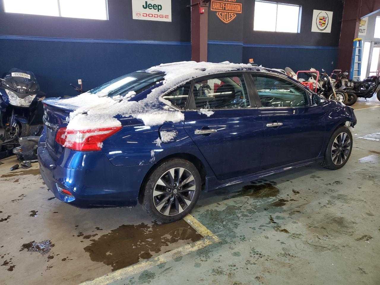 2018 Nissan Sentra VIN 3N1AB7AP1JY306461 Copart auction photo, front end / minor dent/scratches damage thumbnail 3