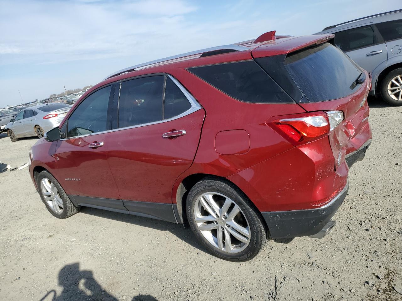 2020 Chevrolet Equinox VIN 3GNAXPEX4LS607019 Copart auction photo, rear end damage thumbnail 2