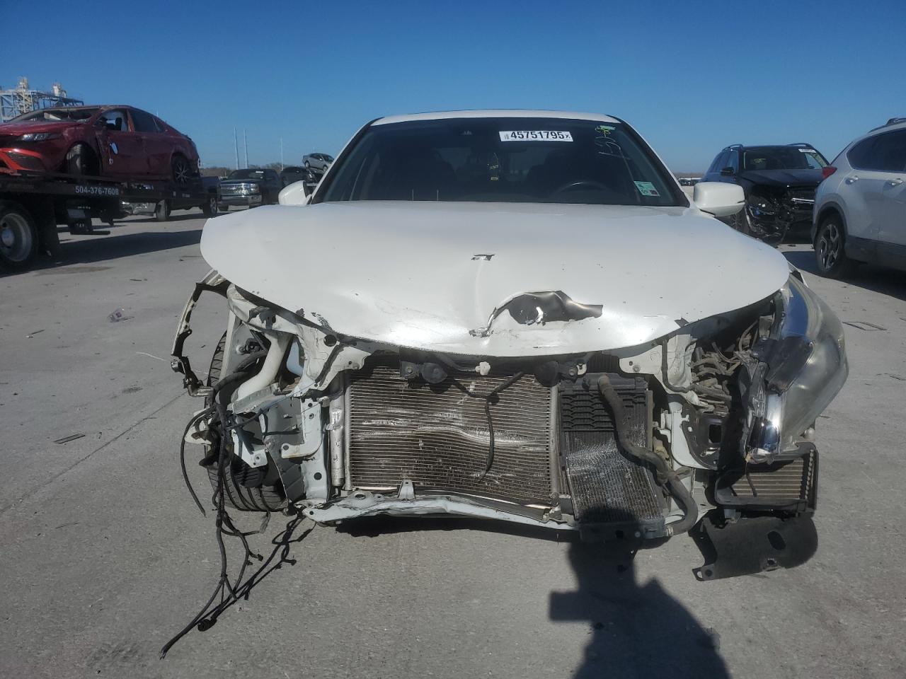 2017 Honda Accord VIN JHMCR6F55HC023064 Copart auction photo, front end / side damage thumbnail 5