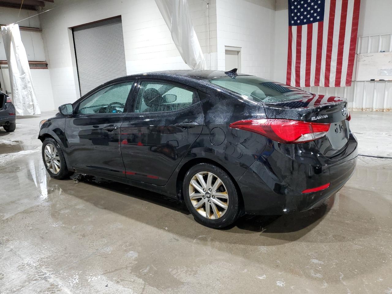 2015 Hyundai Elantra VIN 5NPDH4AE3FH621224 Copart auction photo, front end damage thumbnail 2