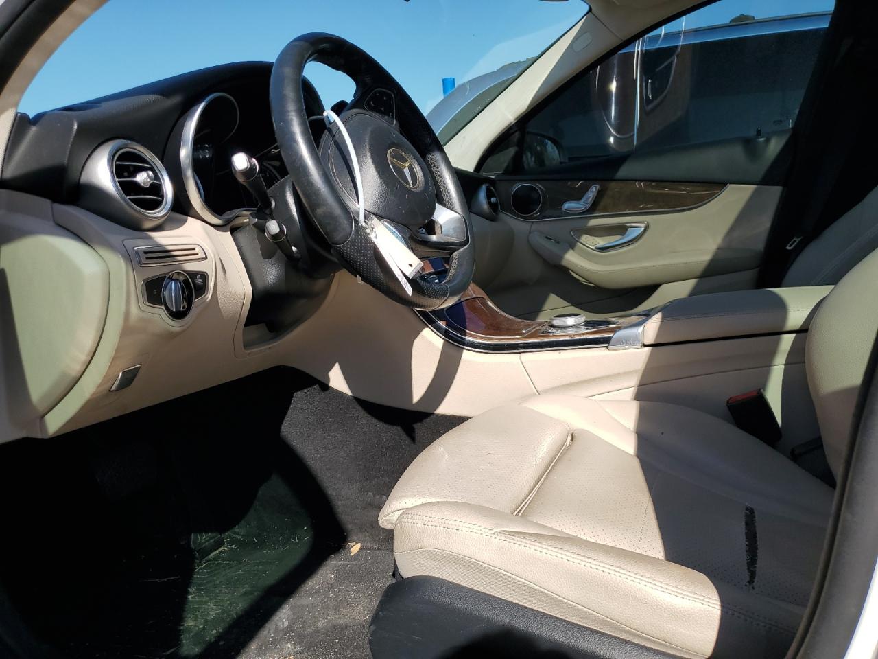2017 Mercedes-Benz C-klasse VIN 55SWF4JB4HU190476 Copart auction photo, rear end damage thumbnail 7