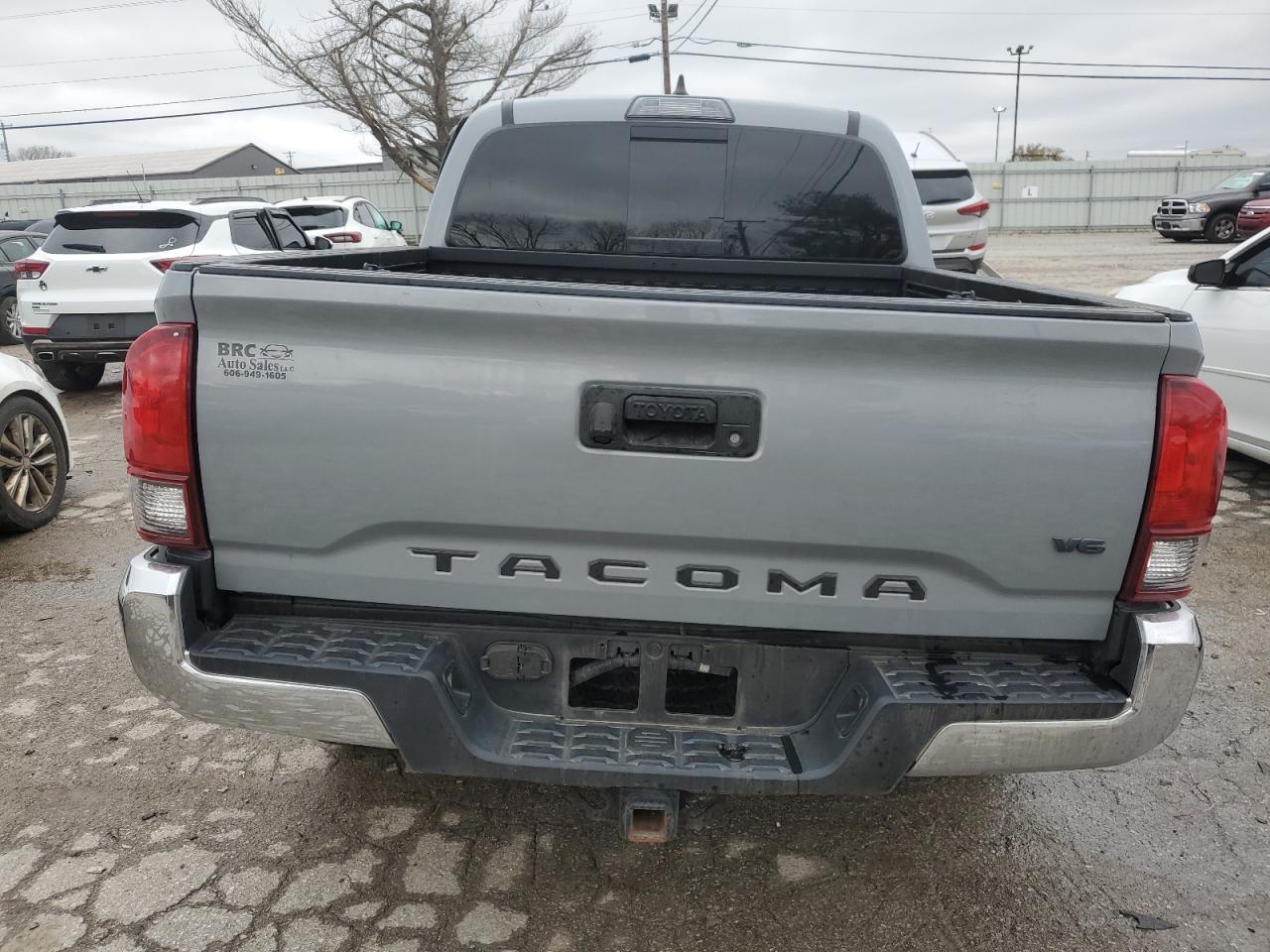 2019 Toyota Tacoma VIN 5TFCZ5AN1KX203127 Copart auction photo, side / undercarriage damage thumbnail 6