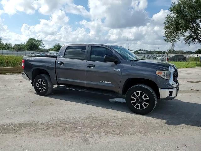 2018 Toyota Tundra VIN 5TFDY5F16JX773703 Copart auction photo, top/roof damage thumbnail 10