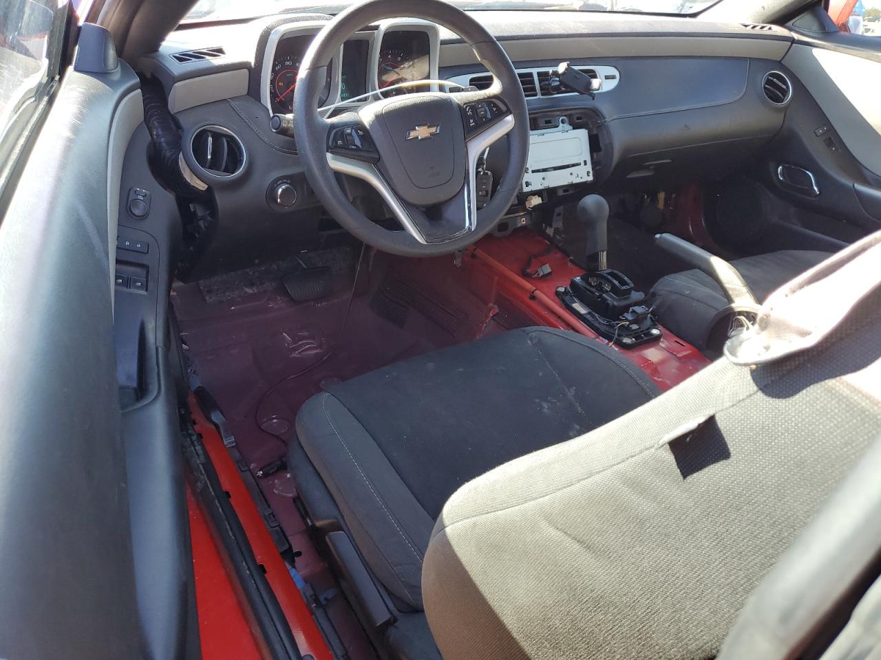 2014 Chevrolet Camaro VIN 2G1FA1E33E9250676 Copart auction photo, water/flood damage thumbnail 8
