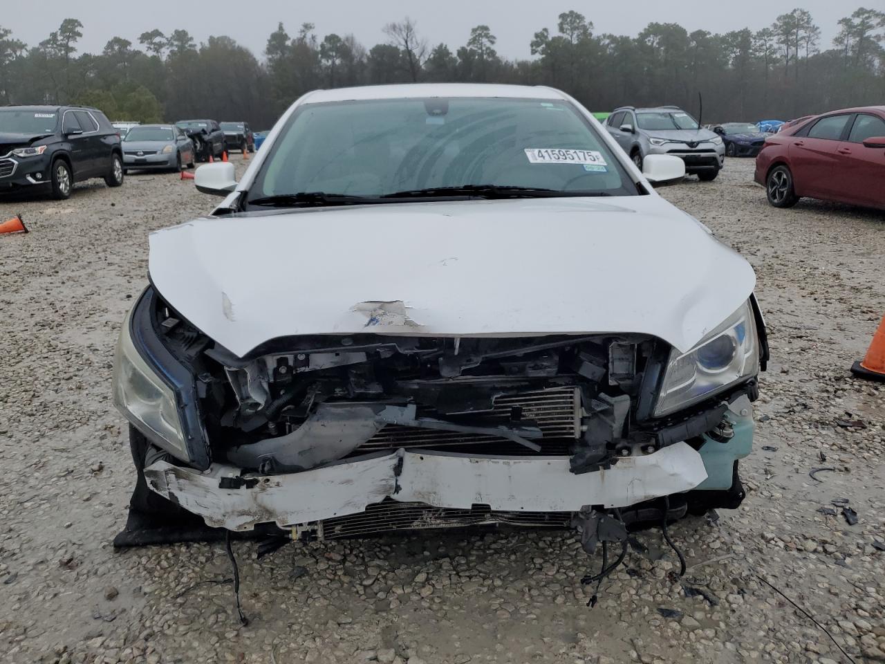 2012 Buick LaCrosse VIN 1G4GD5E33CF136008 Copart auction photo, front end damage thumbnail 5