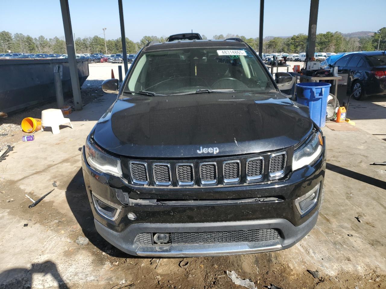 2018 Jeep Compass VIN 3C4NJDCB6JT341186 Copart auction photo, normal wear / mechanical damage thumbnail 5