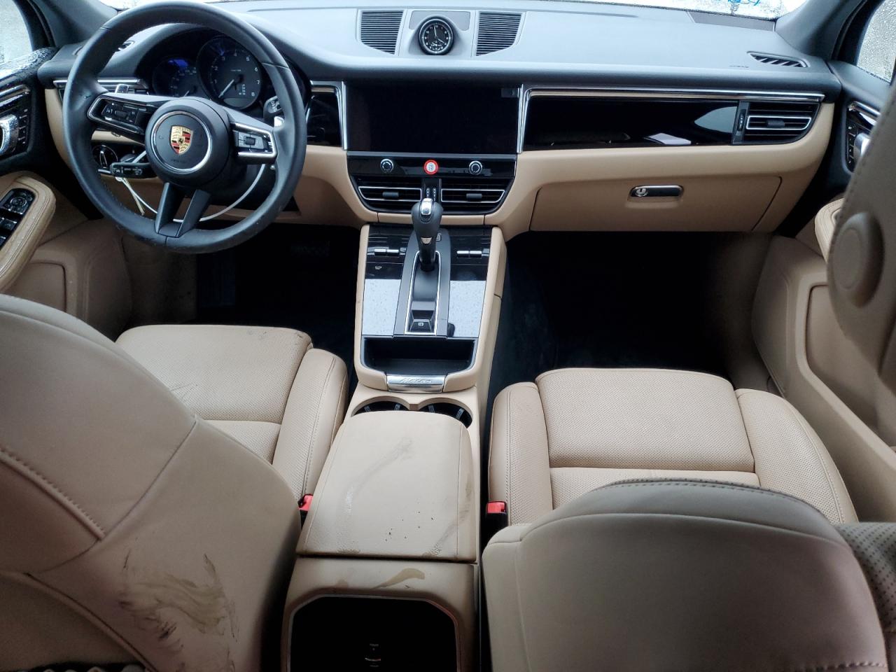 2024 Porsche Macan VIN WP1AA2A53RLB14561 Copart auction photo, rear end / side damage thumbnail 8