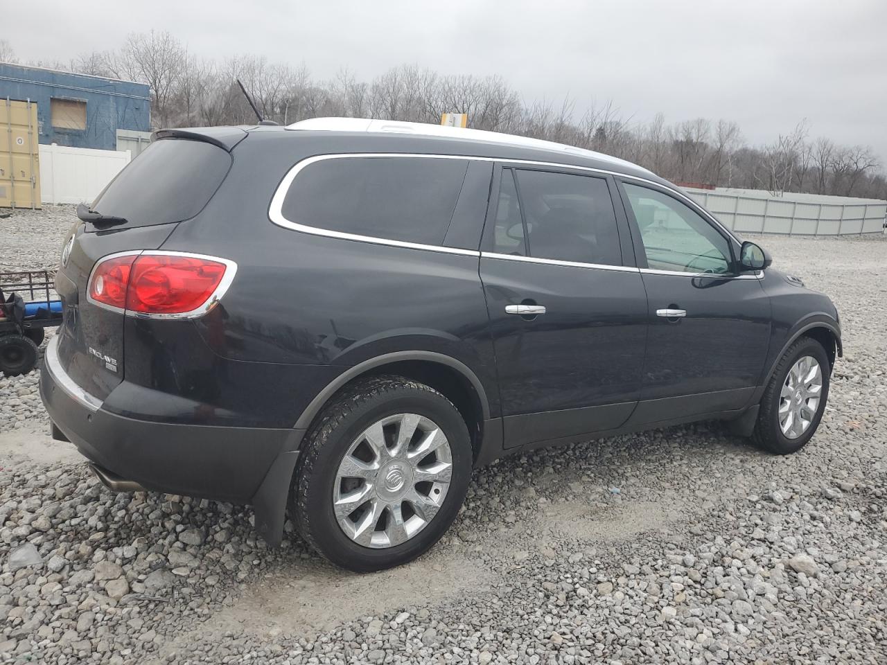 2010 Buick Enclave VIN 5GALRCED5AJ244062 Copart auction photo, front end / undercarriage damage thumbnail 3
