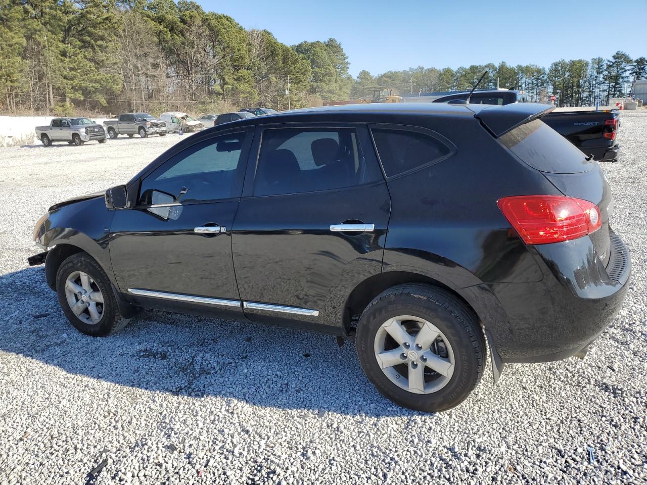 2013 Nissan Rogue VIN JN8AS5MT9DW010694 Copart auction photo, front end / mechanical damage thumbnail 2