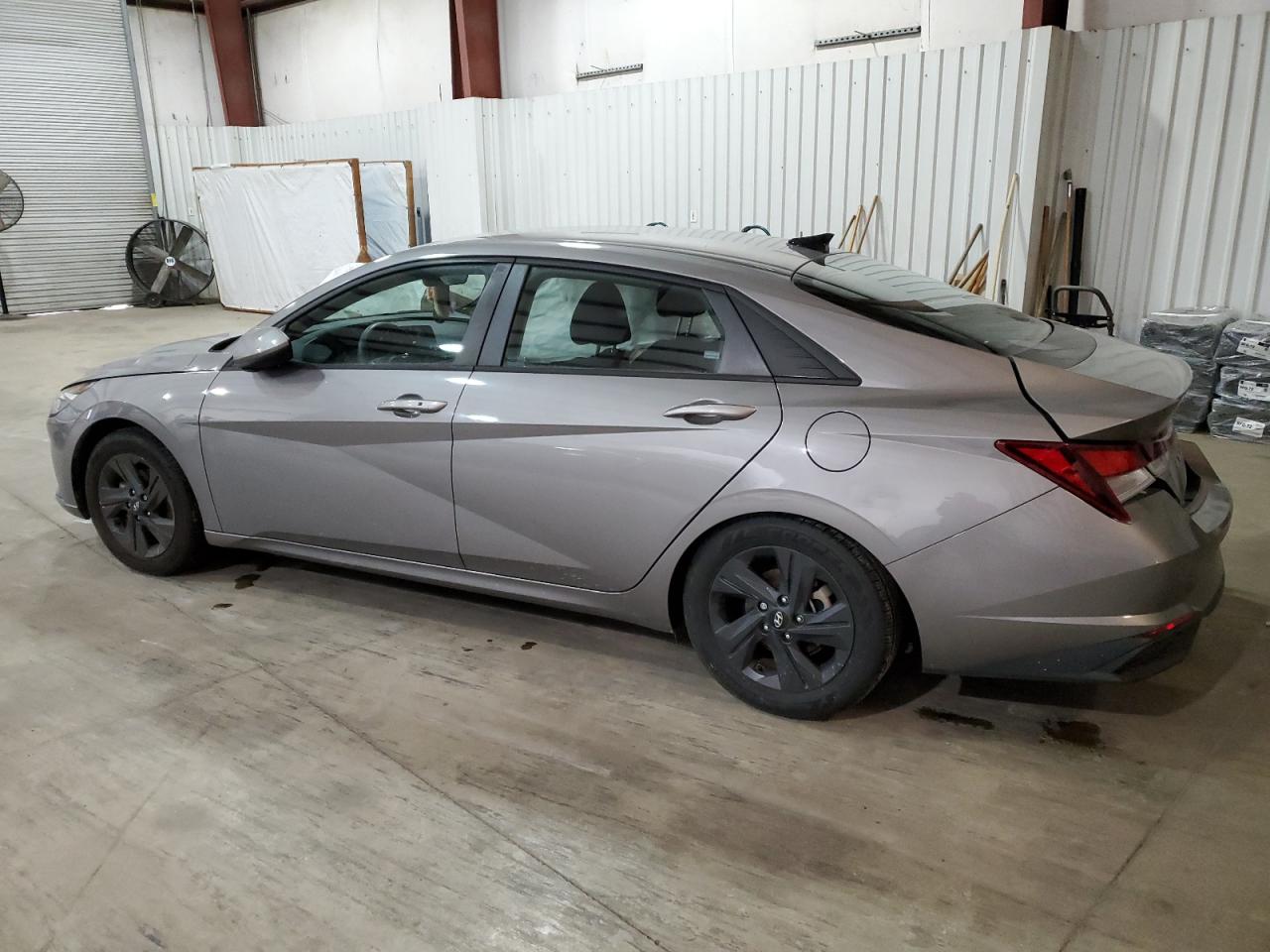 2021 Hyundai Elantra VIN KMHLM4AG9MU118983 Copart auction photo, side / rear end damage thumbnail 2
