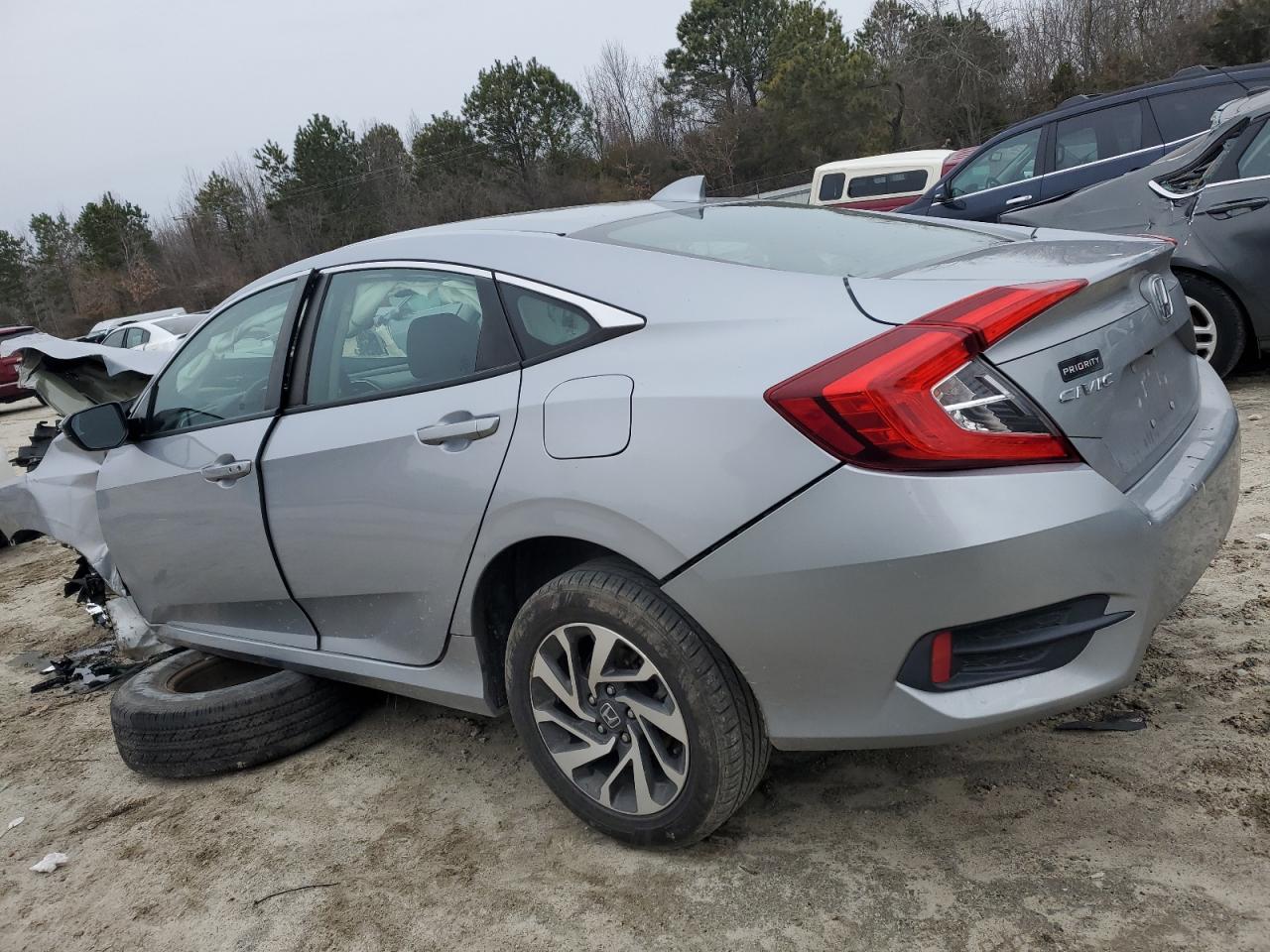 2017 Honda Civic VIN 2HGFC2F75HH572353 Copart auction photo, front end / minor dent/scratches damage thumbnail 2