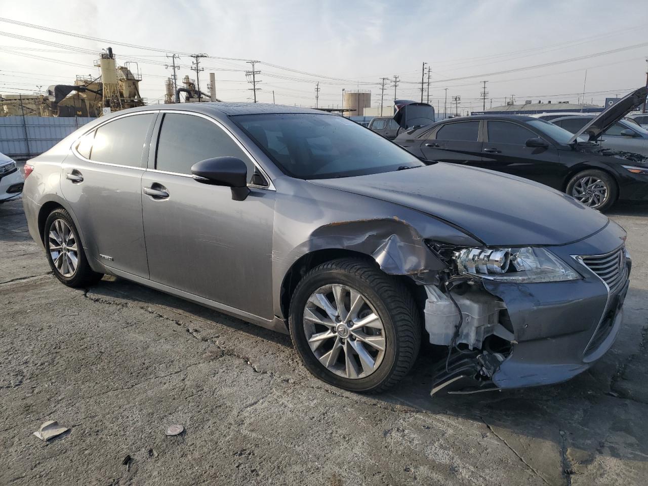 2014 Lexus ES VIN JTHBW1GG9E2043391 Copart auction photo, front end damage thumbnail 4
