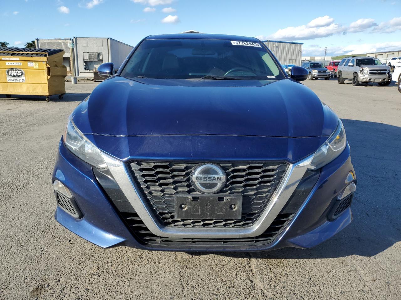 2019 Nissan Altima VIN 1N4BL4BV2KC243588 Copart auction photo, rear end damage thumbnail 5