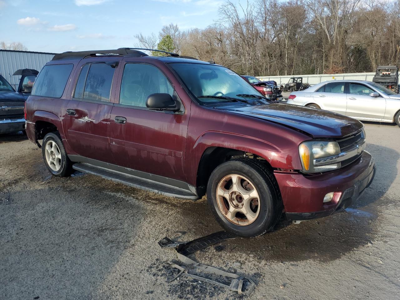 2006 Chevrolet TrailBlazer VIN 1GNES16S066147592 Copart auction photo, side damage thumbnail 4